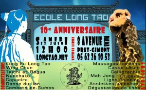 10ème anniversaire de l’école Long Tao. Longtao
